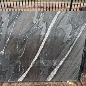 Emerald Forest granite remnant slab